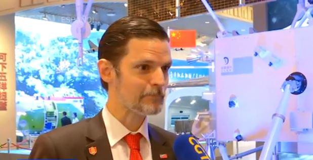 Sabino Vaca Narvaja en el Museo del PCCh foto CGTV