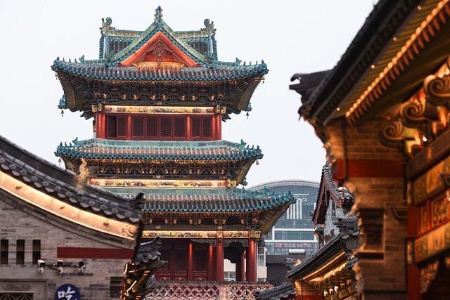 La antigua calle Zhonglou, un paseo entre la historia y la modernidad de China. (Foto: CGTN)