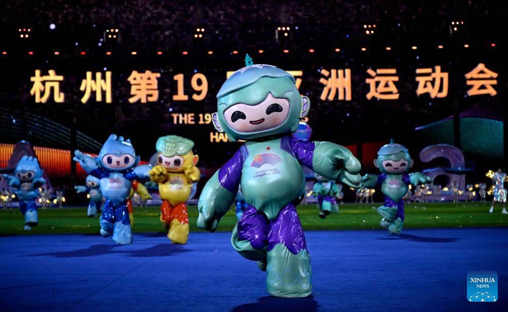 Con un impactante espectáculo, finalizaron los Juegos Asiáticos de Hangzhou (Foto: Xinhua) 
