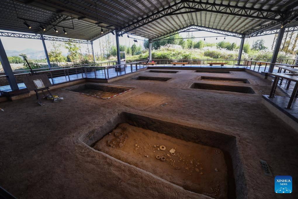 Ruinas arqueológicas del parque de la ciudad de Liangzhu en Hangzhou, capital de la provincia de Zhejiang, en el este de China. (Foto: Xinhua)