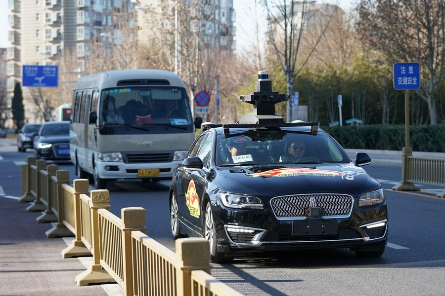 Baidu rolls out self-driving taxi service in Beijing. (Foto: Xinhua) 