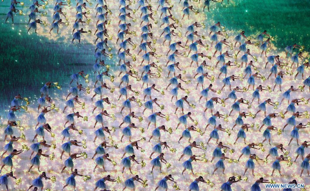 Comenzaron los Juegos Asiáticos de Hangzhou con una impresionante ceremonia de inauguración. (Foto: Xinhua)