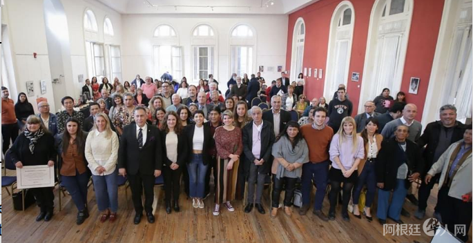 “Inmigrante destacado”: el Municipio de Quilmes destacó a Kai Wang. (Foto: argchina.com)