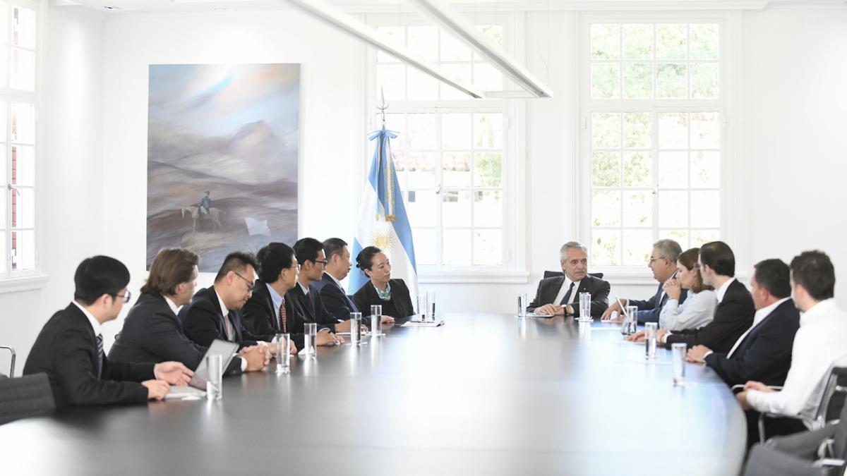 Reunión de Fernández, con Jalil y Vaca Narvaja a fines de febrero. (Foto: Télam) 