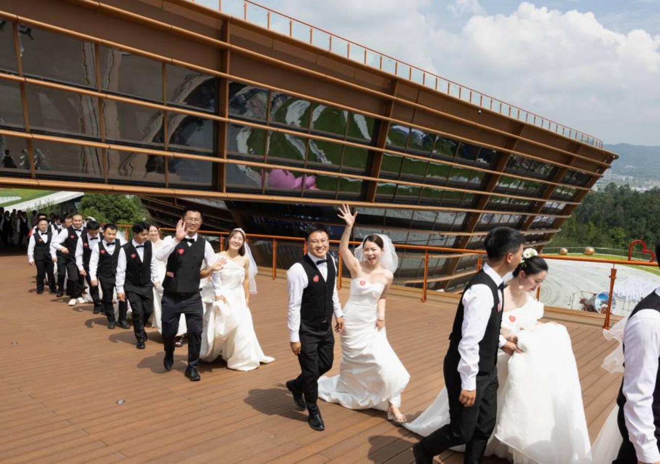 “Día de San Valentín chino”: celebran el Festival de Qixi (Foto: XInhua)