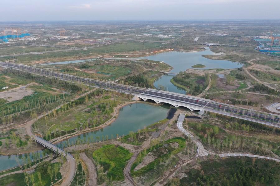  Nueva Area de Xiong'an, en la provincia de Hebei. (Foto: Xinhua)