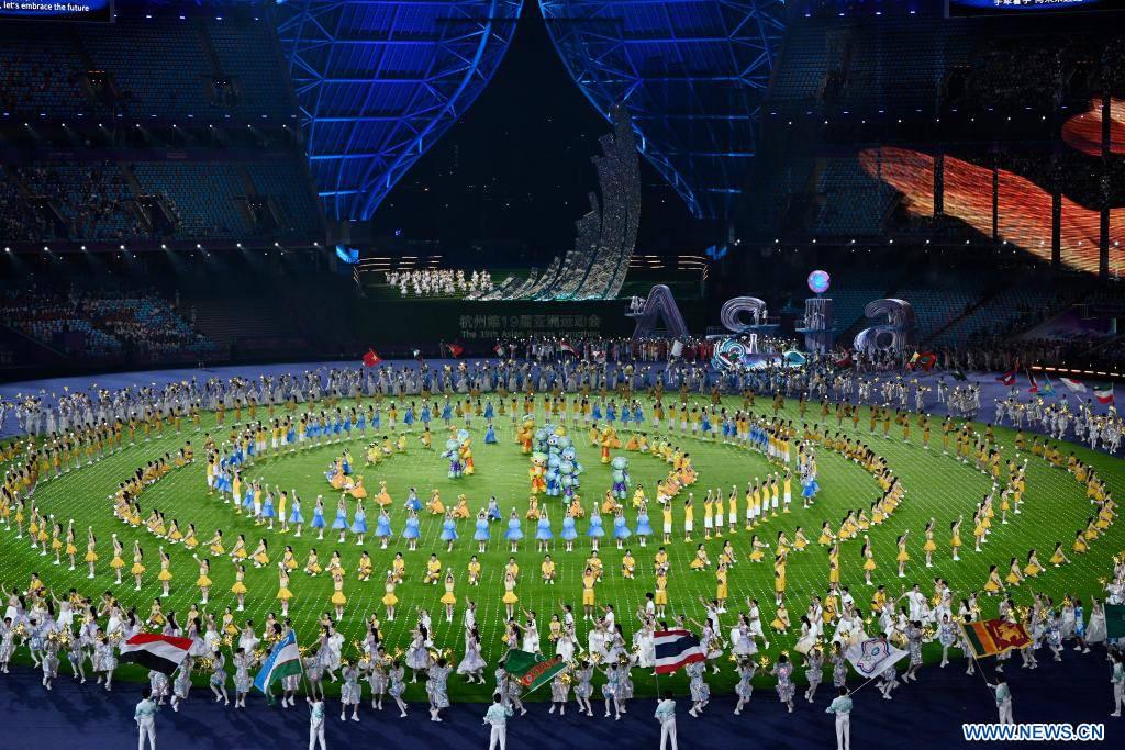 Con un impactante espectáculo, finalizaron los Juegos Asiáticos de Hangzhou (Foto: Xinhua)