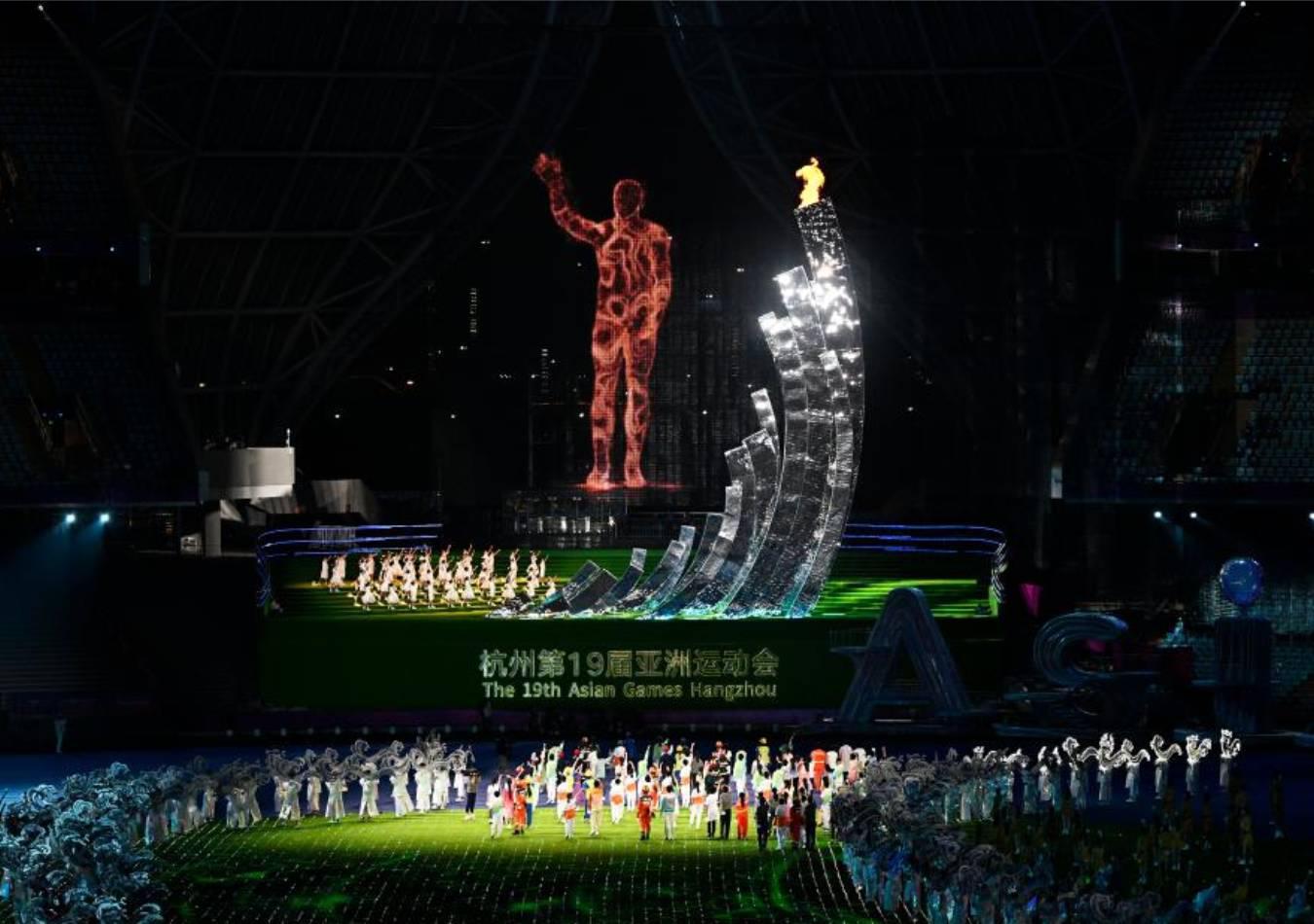 Con un impactante espectáculo, finalizaron los Juegos Asiáticos de Hangzhou (Foto: Xinhua)