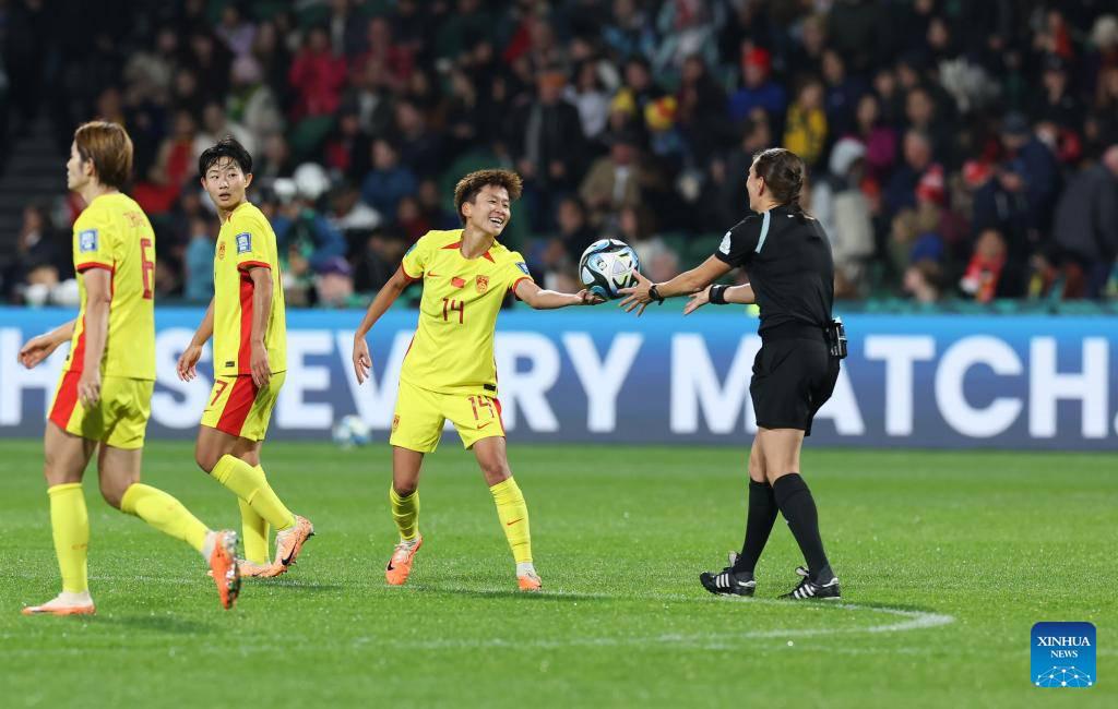 La selección de fútbol de China debutó en el Mundial Femenino. (Foto: Xinhua)
