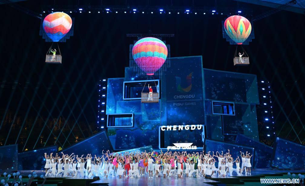 Finalizaron los Juegos Mundiales Universitarios de Chengdu (Foto: Xinhua)