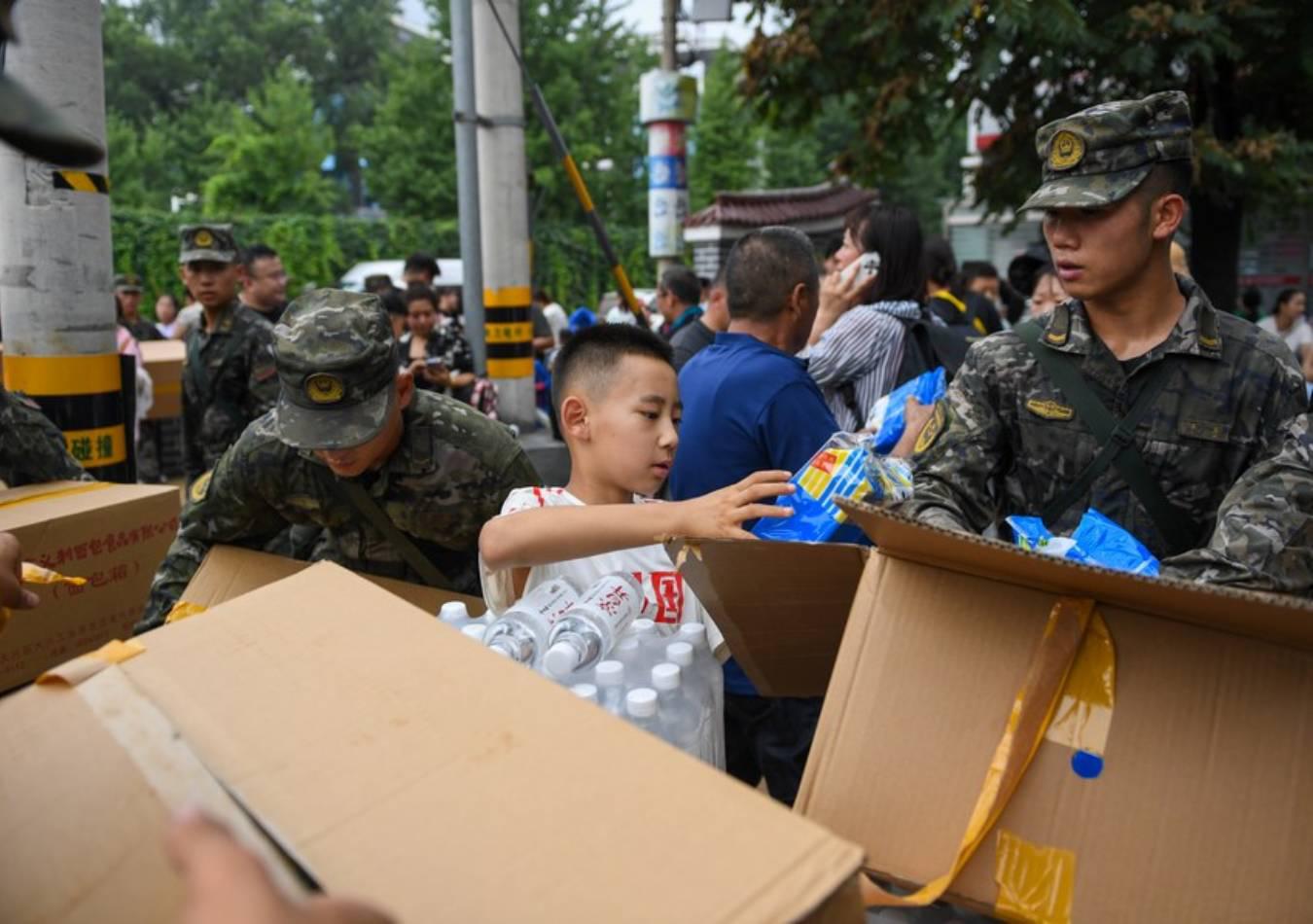 Inundaciones en China: siguen los rescates y hay más de un millón de evacuados. (Foto: Xinhua) Inundaciones en China: siguen los rescates y hay más de un millón de evacuados. (Foto: Xinhua)