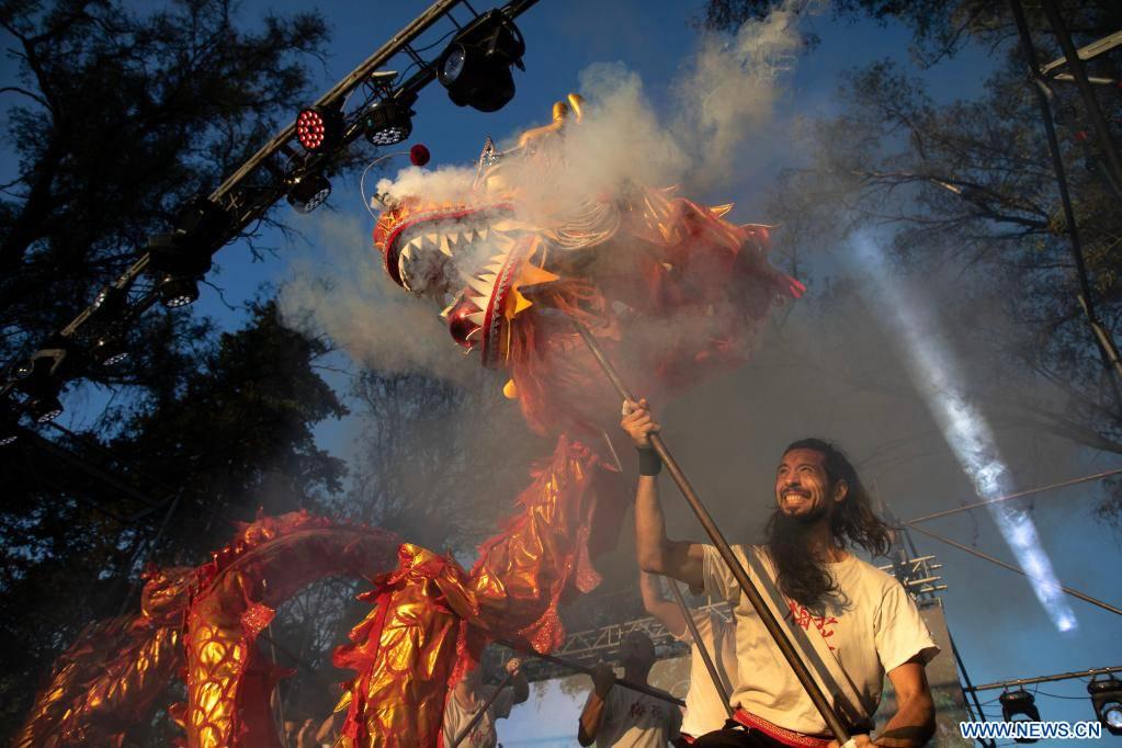 Festival en La Plata. (Foto: Xinhua)
