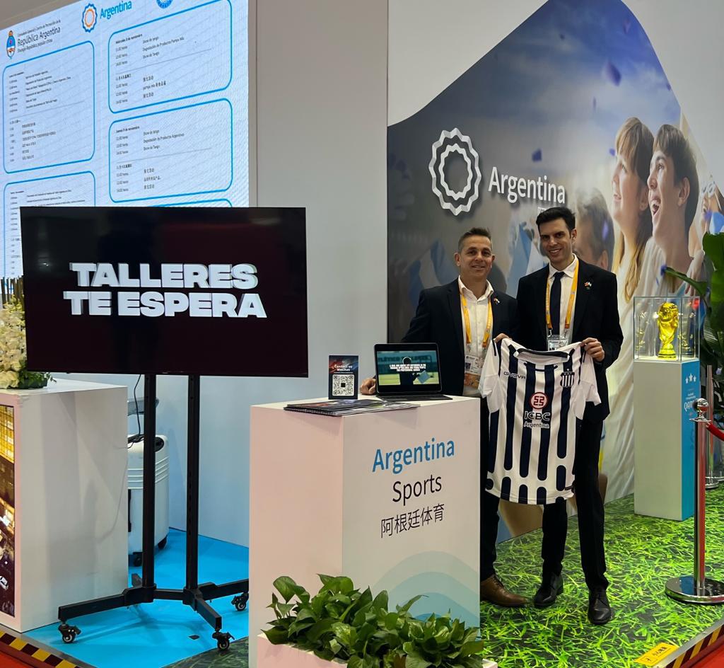 Talleres abre una escuela de fútbol en China. (Foto: Club Atlético Talleres)