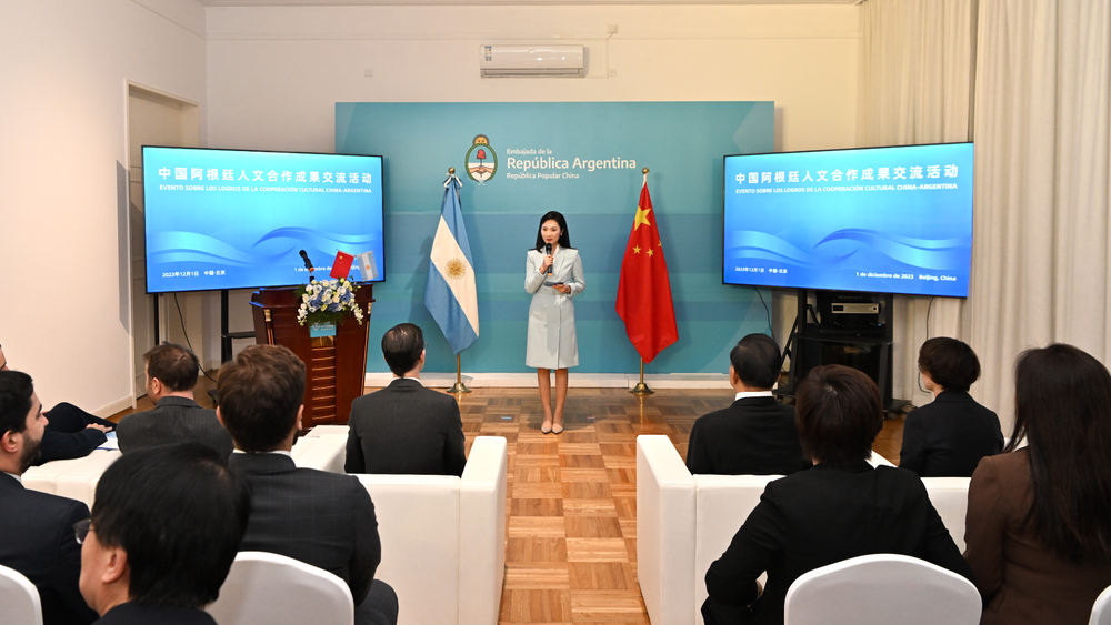 Destacan los logros de la Cooperación Cultural China-Argentina. (Foto: Prensa Embajada)