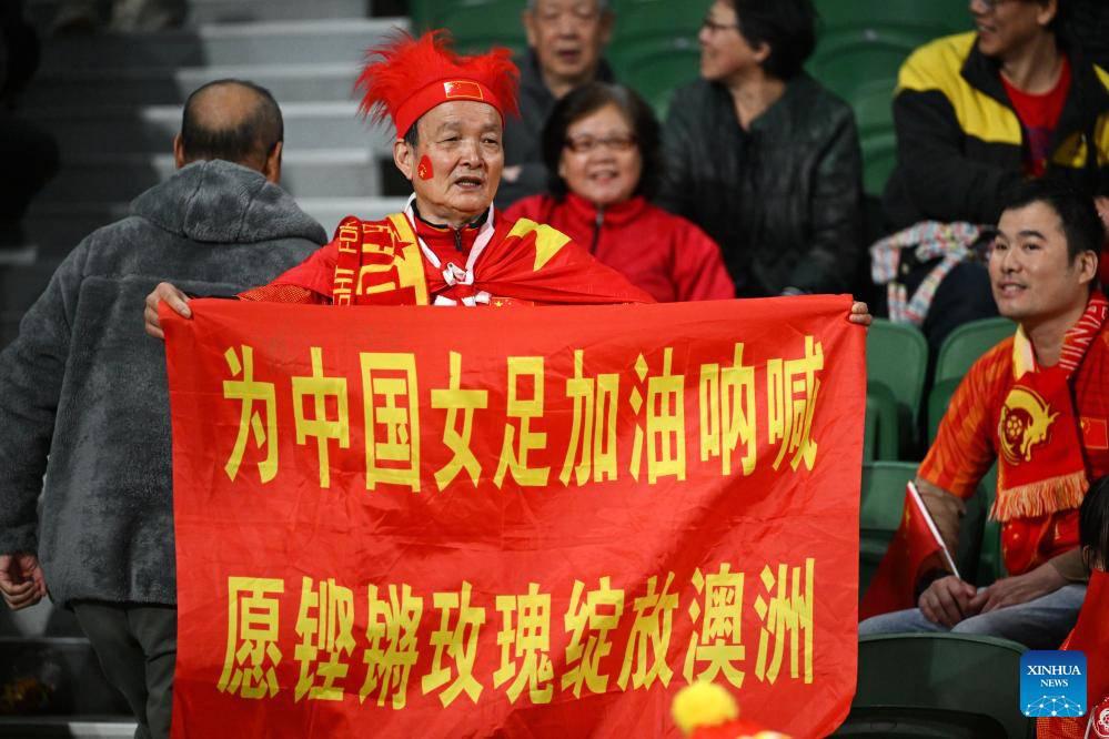 La selección de fútbol de China debutó en el Mundial Femenino. (Foto: Xinhua)