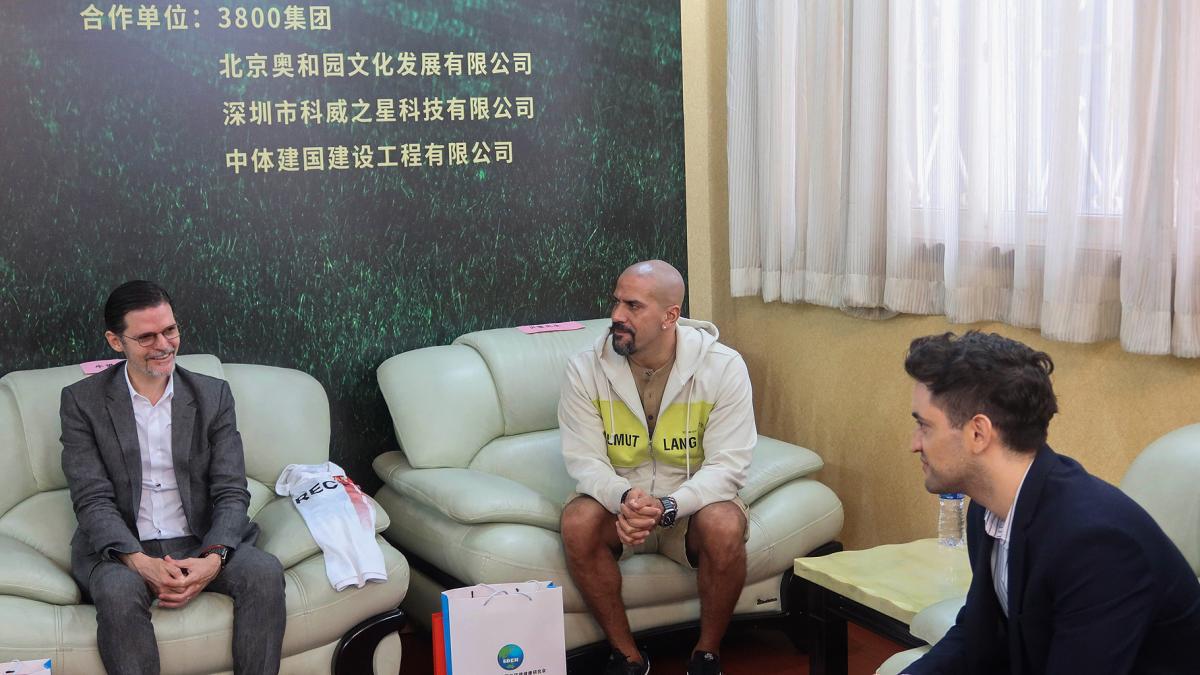 Jóvenes chinos se formarán en Estudiantes de la Plata. (Foto: Prensa)