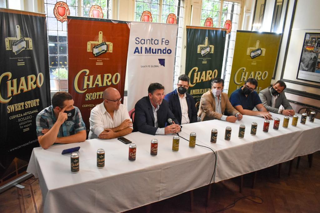 Cereveza Charo (Foto: Twitter/@SantaFeGlobal) Cereveza Charo (Foto: Twitter/@SantaFeGlobal)