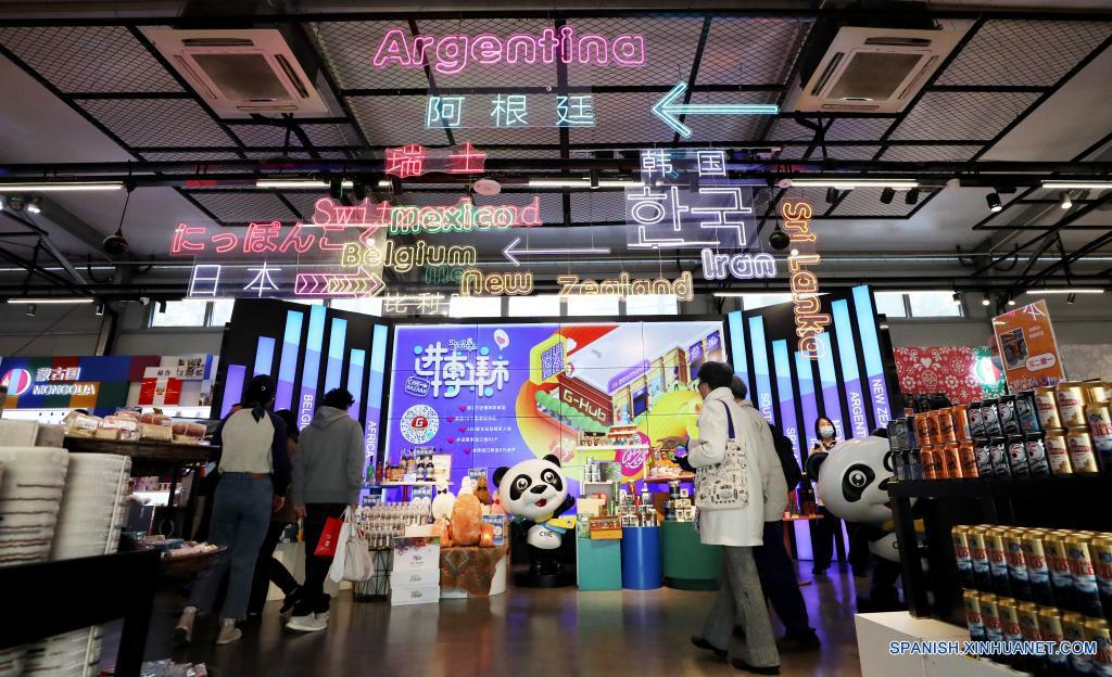 Feria Internacional de Importaciones de China. Foto Xinhua Fang Zhe