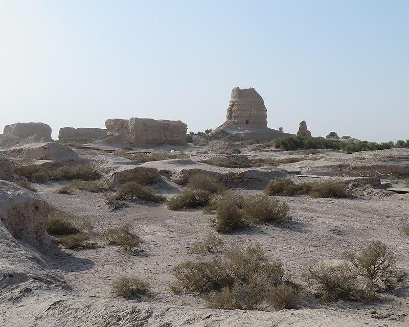 Suoyang City Ruins: Ta'er Temple pagoda (Foto: Wikipedia/Zanhe)