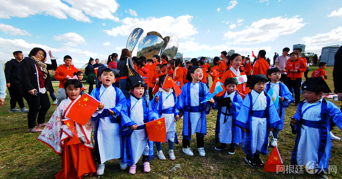 La comunidad china se reunió en Buenos Aires para “cantar a la patria”. (Foto: ArgChina.com)