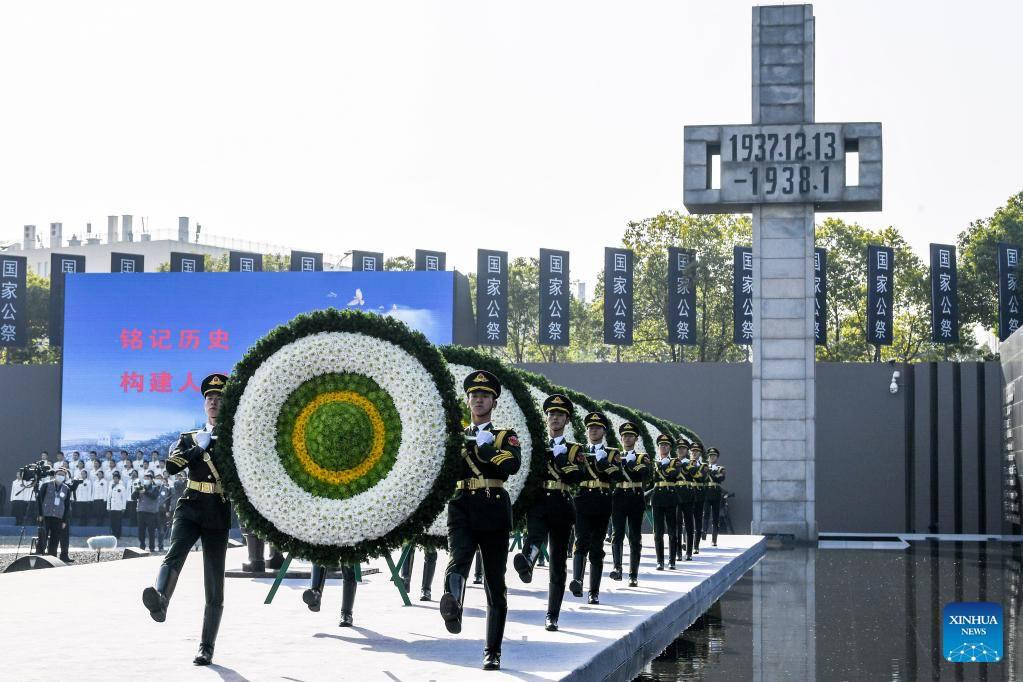 Conmemoran en China a las víctimas de la Masacre de Nanjing. (Foto: Xinhua)