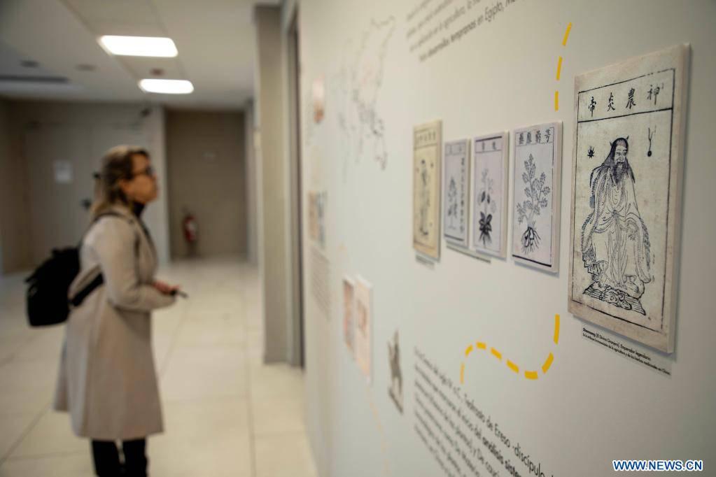 Una exposición en Buenos Aires destaca el aporte de China a la ilustración botánica. (Foto: Xinhua)