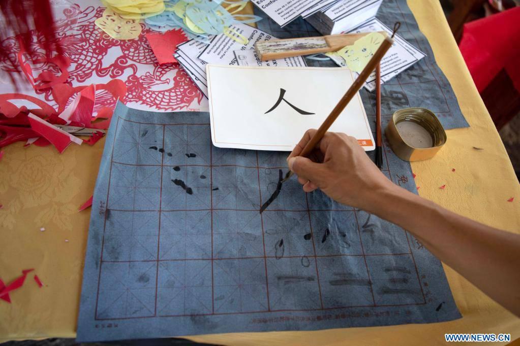 Festival en La Plata. (Foto: Xinhua)