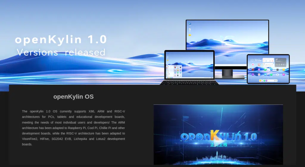 OpenKylin. (Foto: Web)