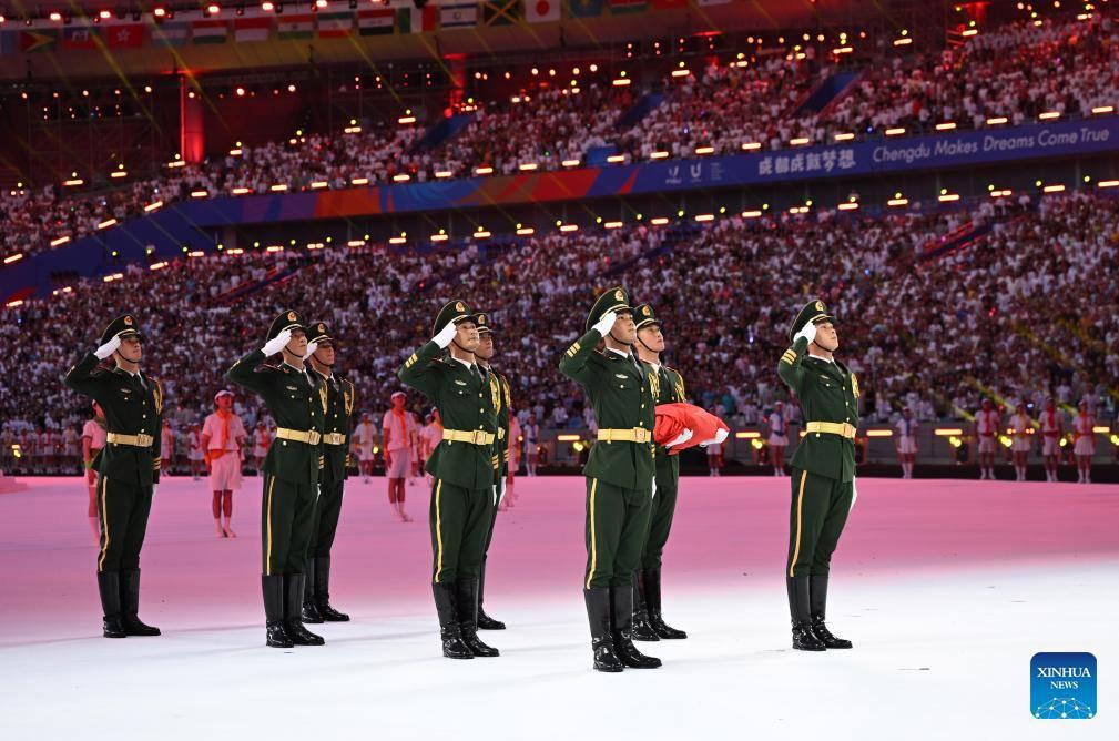 Se inauguraron los Juegos Mundiales Universitarios de Chengdu. (Foto: Xinhua)