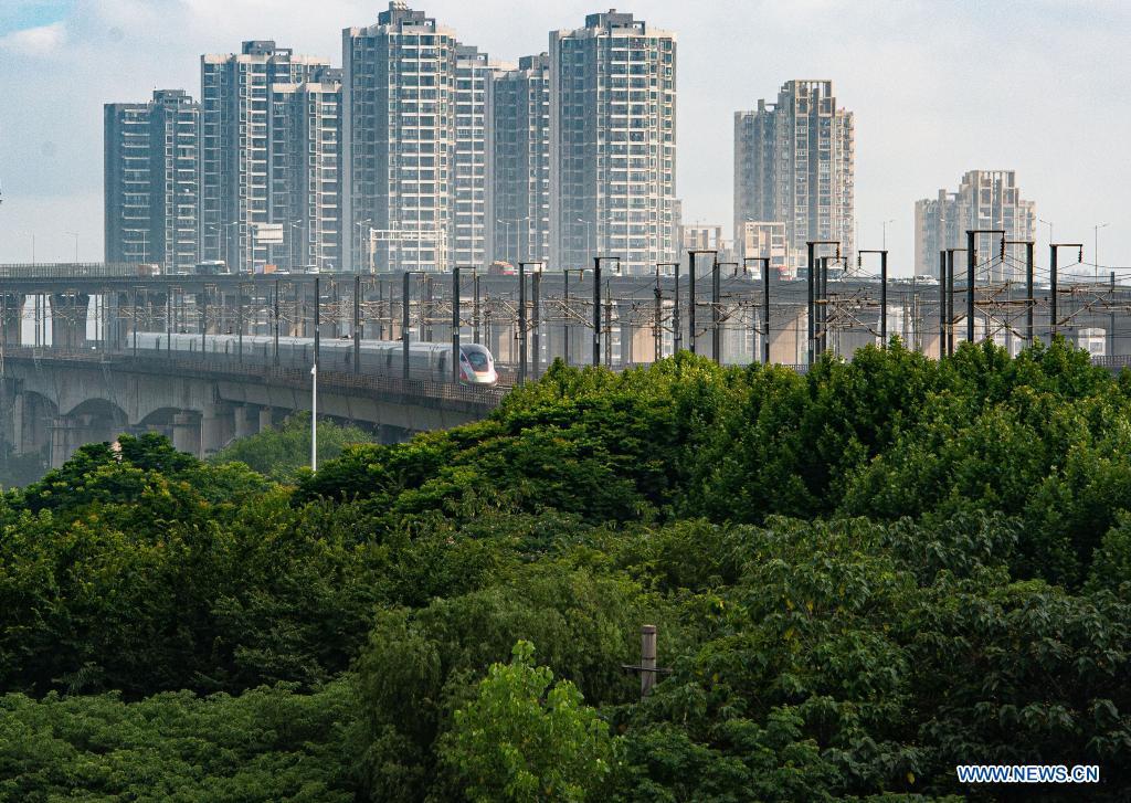 Tren velocidad Beijing-Wuhan. (Foto: Xinhua)