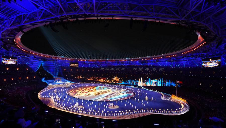 Comenzaron los Juegos Asiáticos de Hangzhou con una impresionante ceremonia de inauguración. (Foto: Xinhua)