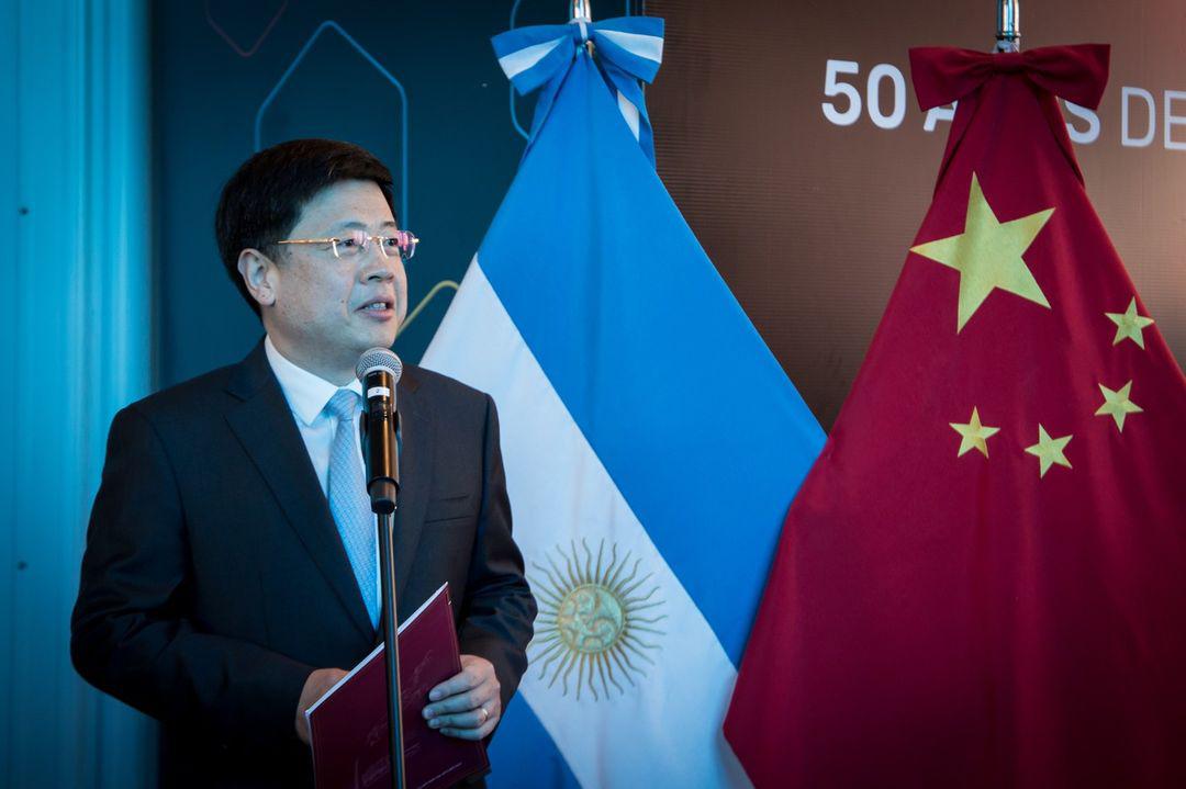 La exposición “La Franja y la Ruta” se puede visitar en Tecnópolis (Foto: Twitter/Tecnopolis)