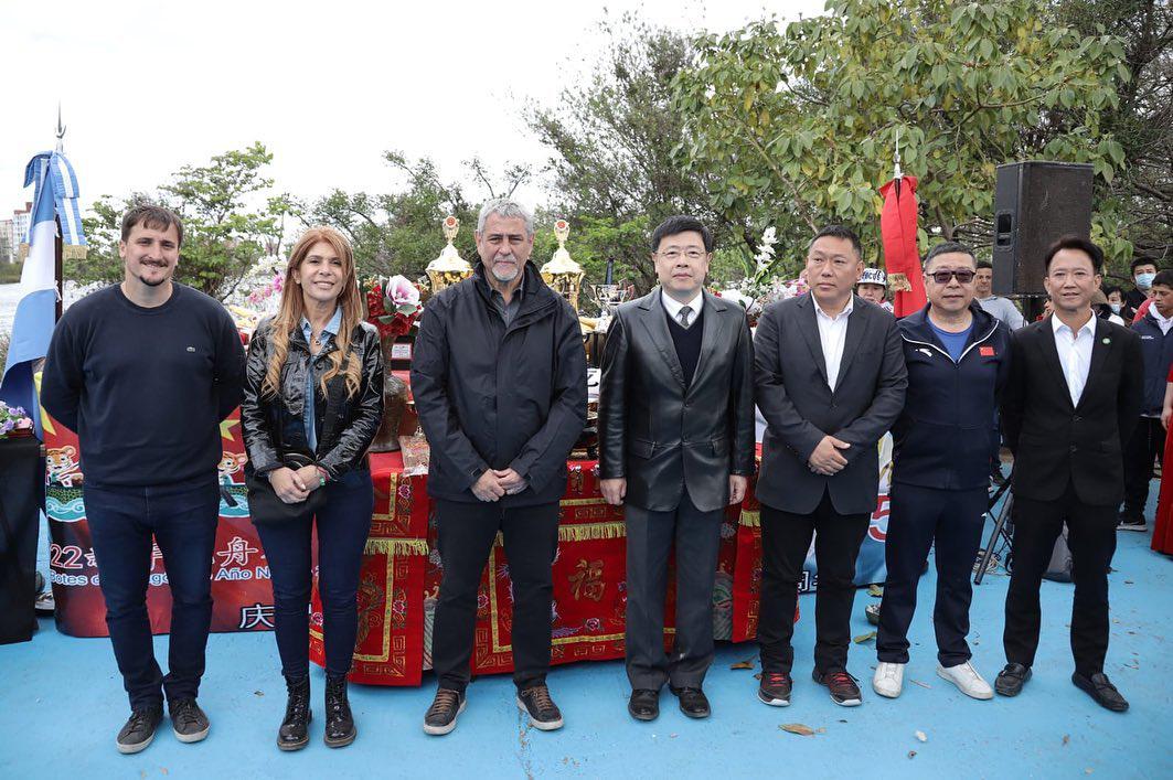 Competencia de Botes Dragón en Avellaneda. (Foto: Instagram/arbotesdragon)