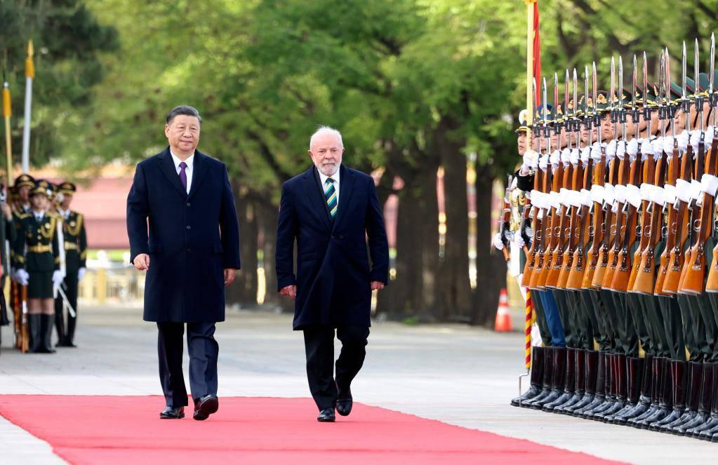 Xi Jinping y Lula Da Silva se reunieron en Beijing. (Foto: Xinhua) Xi Jinping y Lula Da Silva se reunieron en Beijing. (Foto: Xinhua)