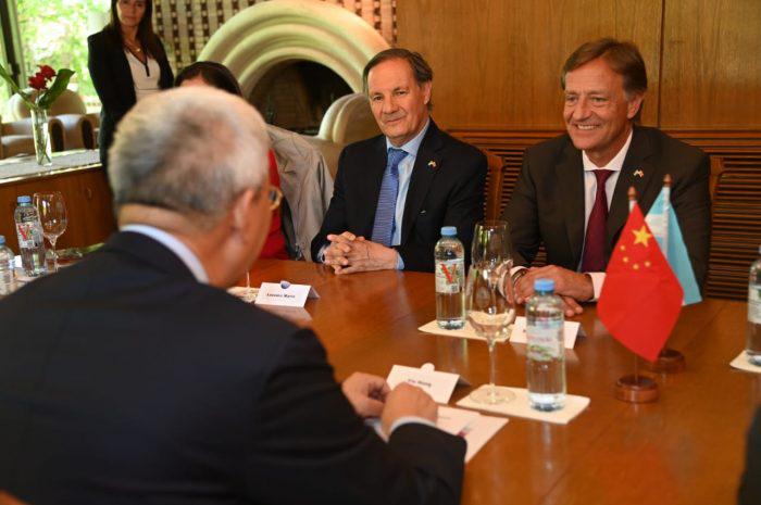 Mendoza firmó un histórico acuerdo de amistad con la provincia china de Jiangxi. (Foto: Prensa)