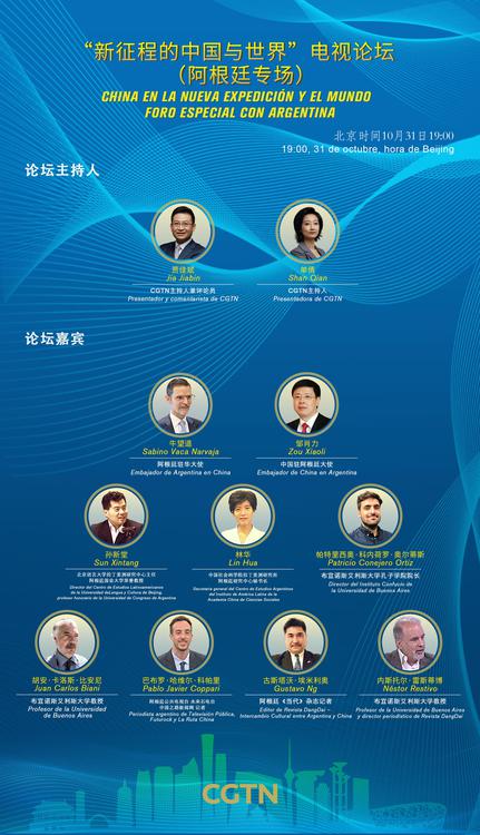 "China en la nueva expedición y el mundo". (Foto: Xinhua) 