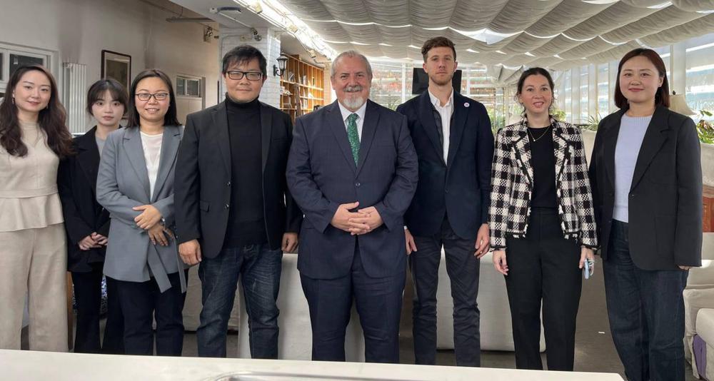 Reunión en Beijing. (Foto: Prensa)