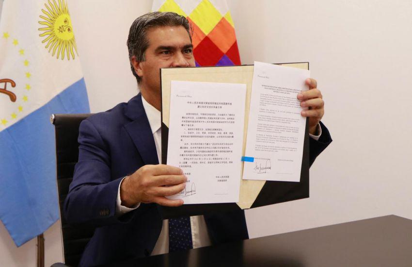 Jorge Capitanich firmo el hermanamiento entre Chaco y Henan. Foto Gobierno de Chaco 3