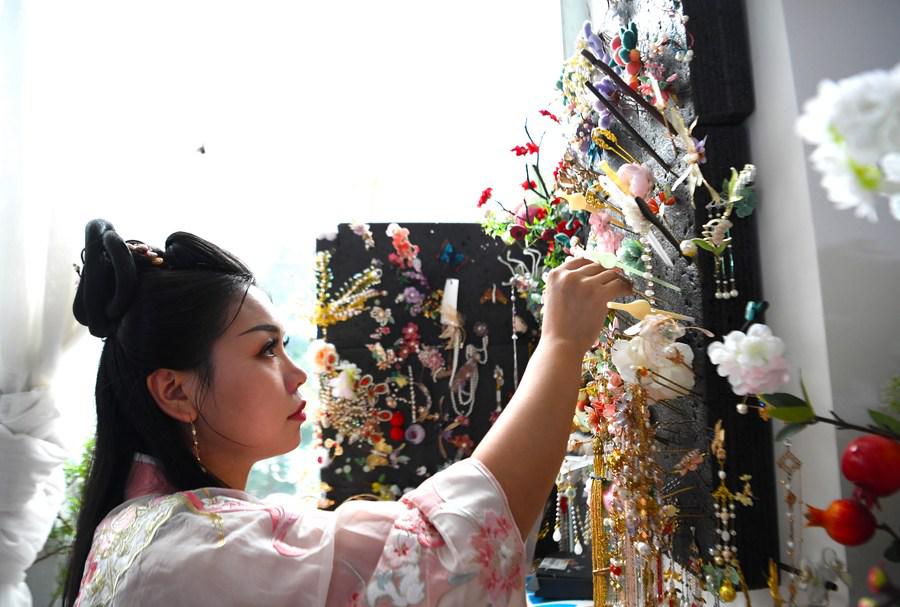El Hanfu y la moda tradicional en China. (Foto: Xinhua)