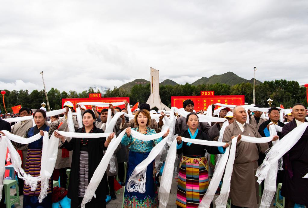 Tibet 70 años Foto de Xinhua Purbu Zhaxi