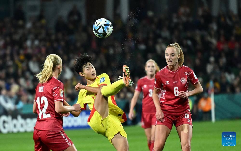 La selección de fútbol de China debutó en el Mundial Femenino. (Foto: Xinhua)