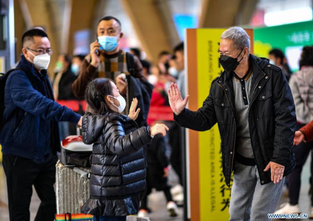 Reencuentros por el Festival de Primavera en China (Foto Xinhua) 6