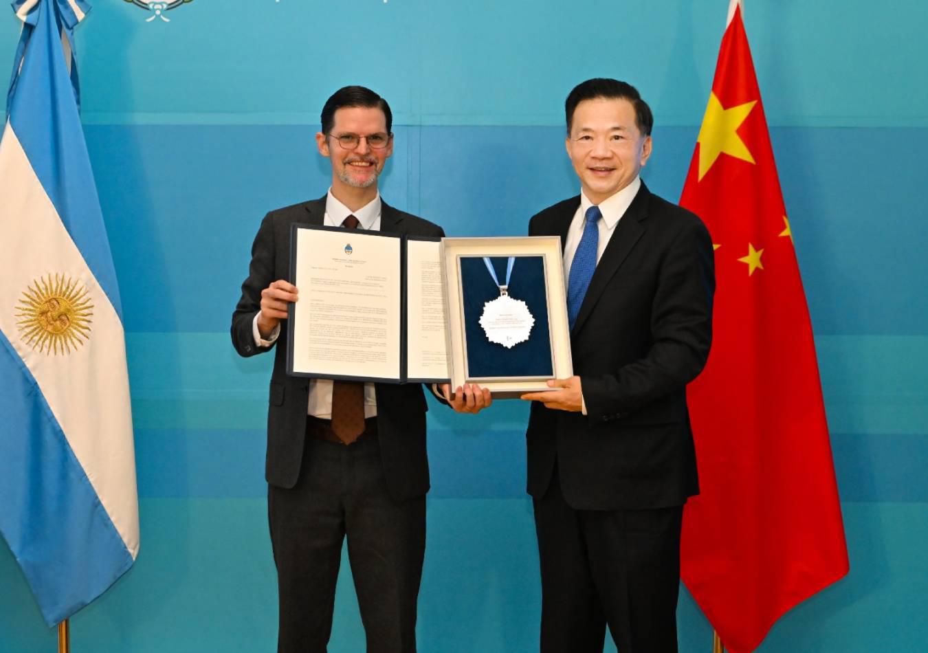 Destacan los logros de la Cooperación Cultural China-Argentina. (Foto: Prensa Embajada)