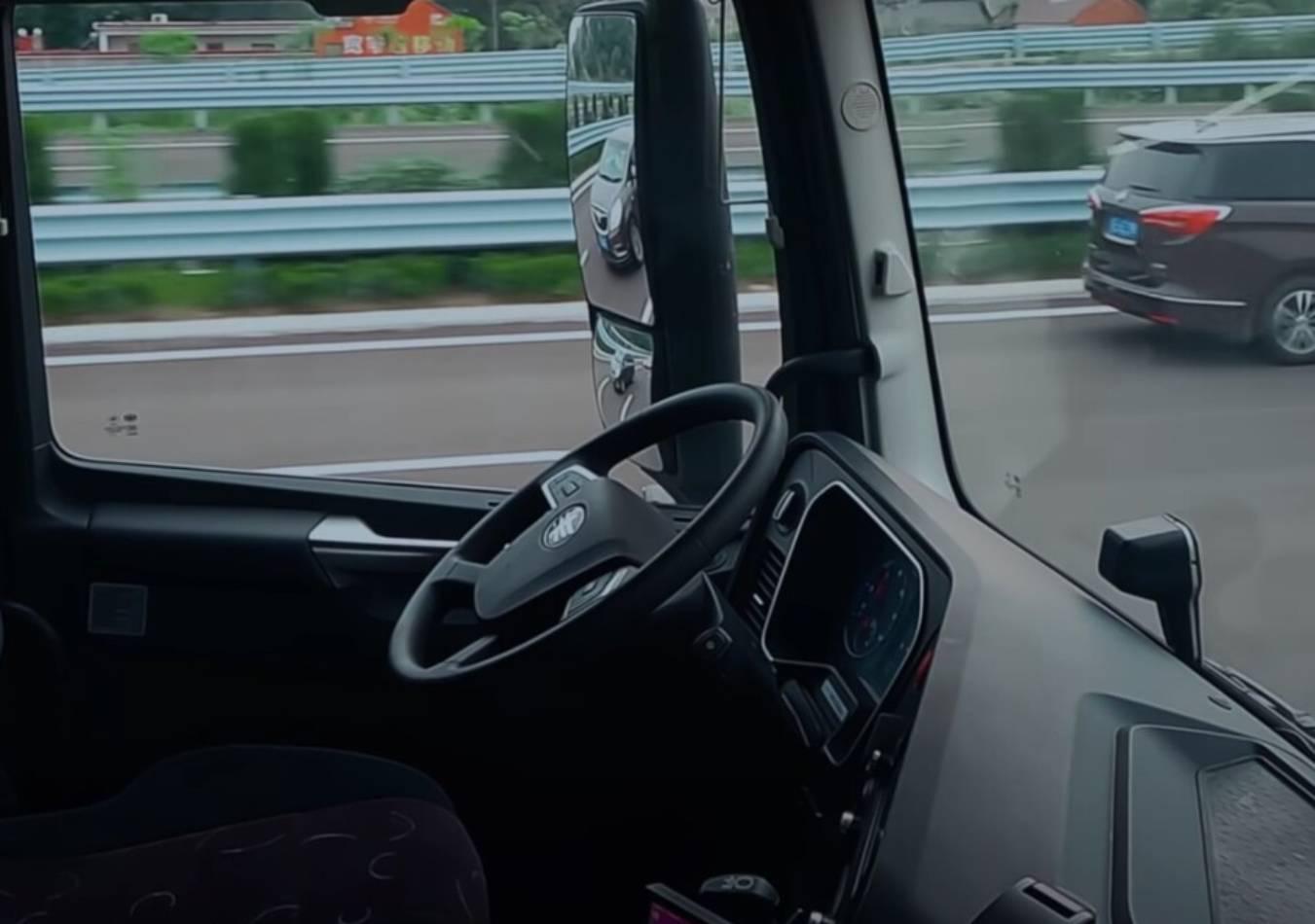 Camion autonomo foto captura