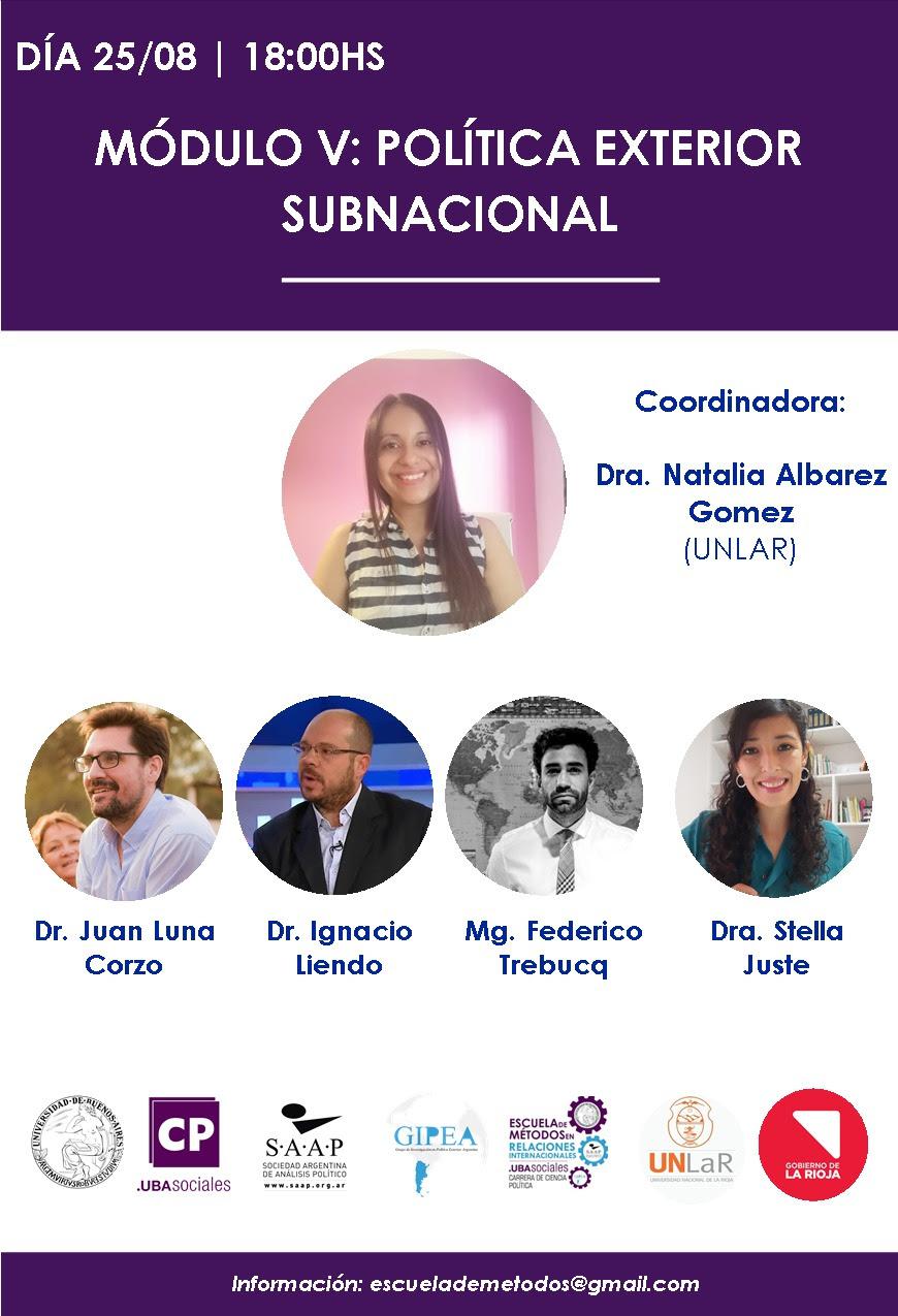 Charla Politica Exterior Subnacional