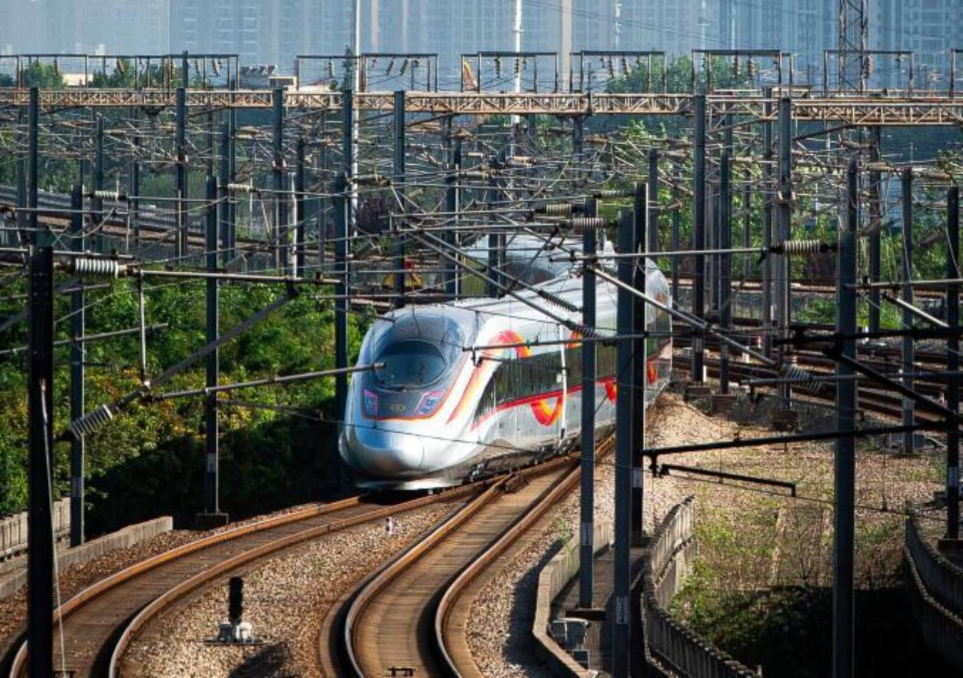 Tren velocidad Beijing-Wuhan. (Foto: Xinhua)