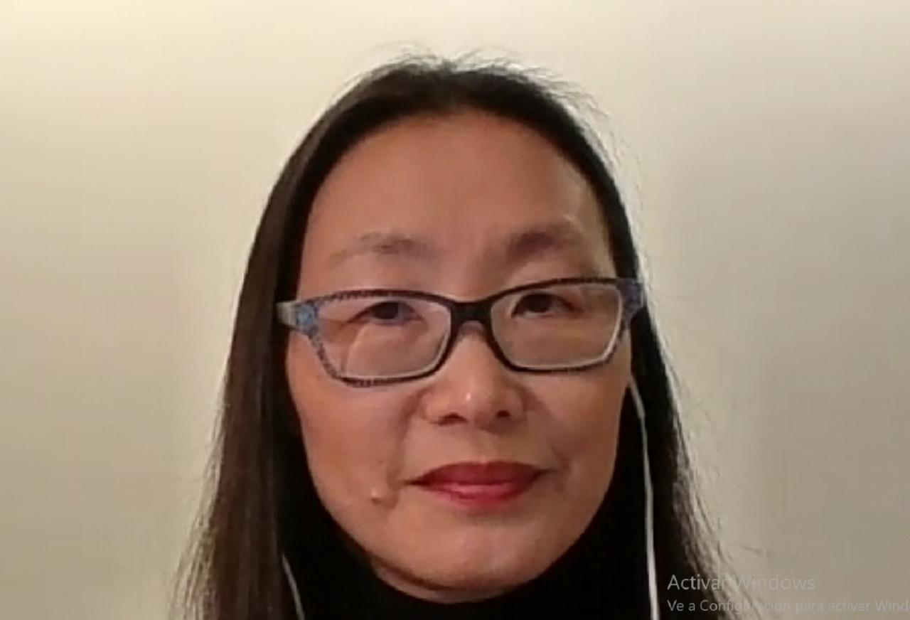 Ana Kuo en la conferencia