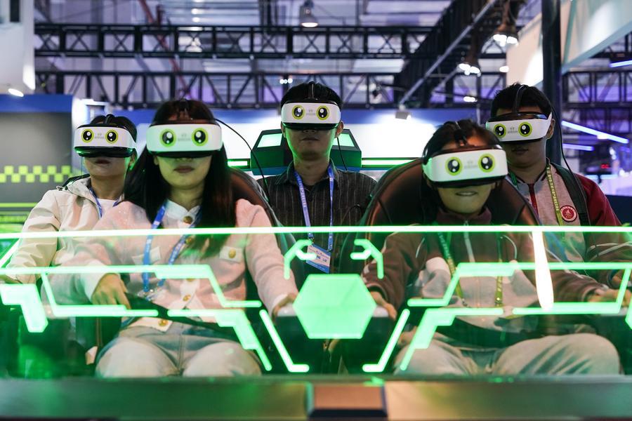 Realidad virtual. (Foto. Xinhua= Realidad virtual. (Foto. Xinhua=