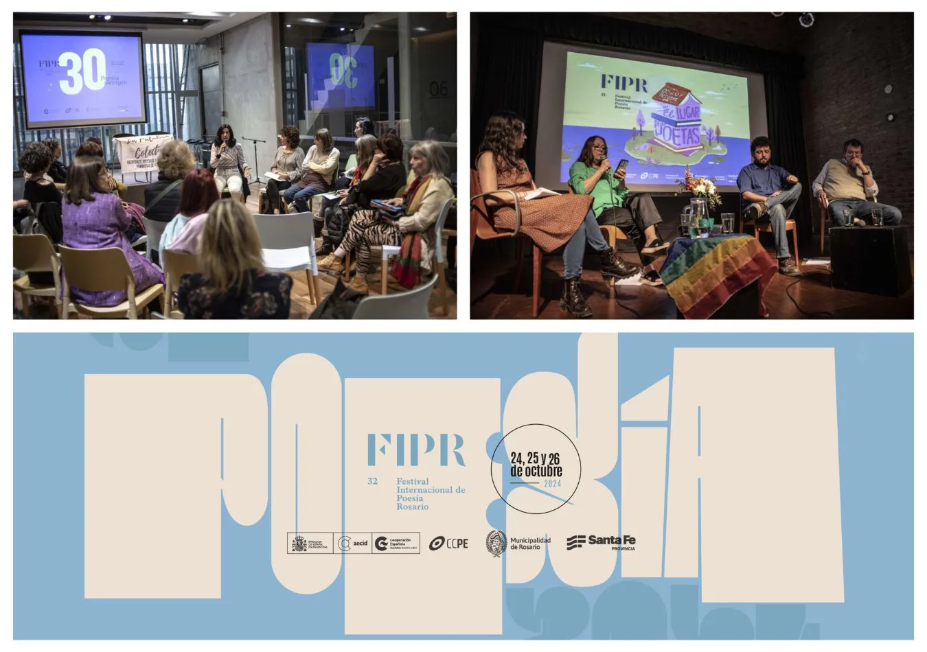 Feria de poesía (Foto: FIPRosario)