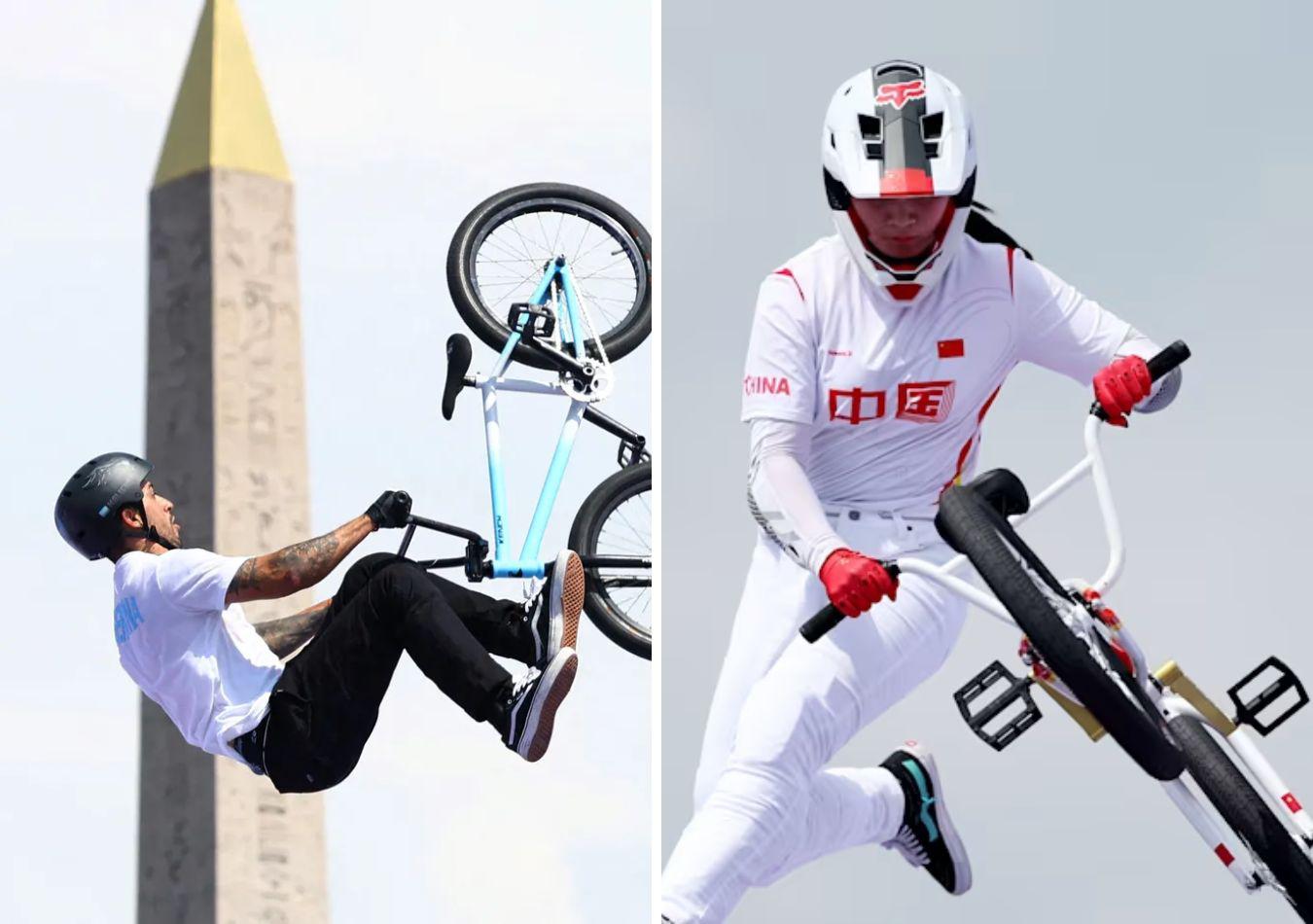 (Foto: Instagram/malignobmx y Juegos Olímpicos)